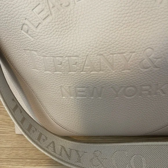 Tiffany & Co. Taupe Leather Shoulder Bag - Picture 2 of 8